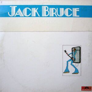 jack bruce at his best 1972 2 lp set - cream leslie west bass lifetime jazz rock